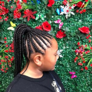 REGULAR BIG CORNROWS $10 EACH BRAIDS